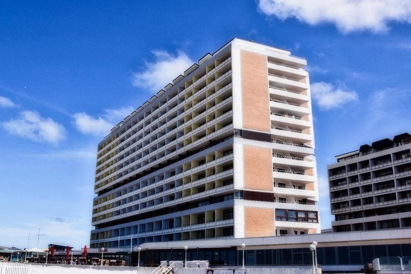 Haus Metropol App 108 mit Meerblick und Cityblick 3 Balkone Westerland Exterior foto