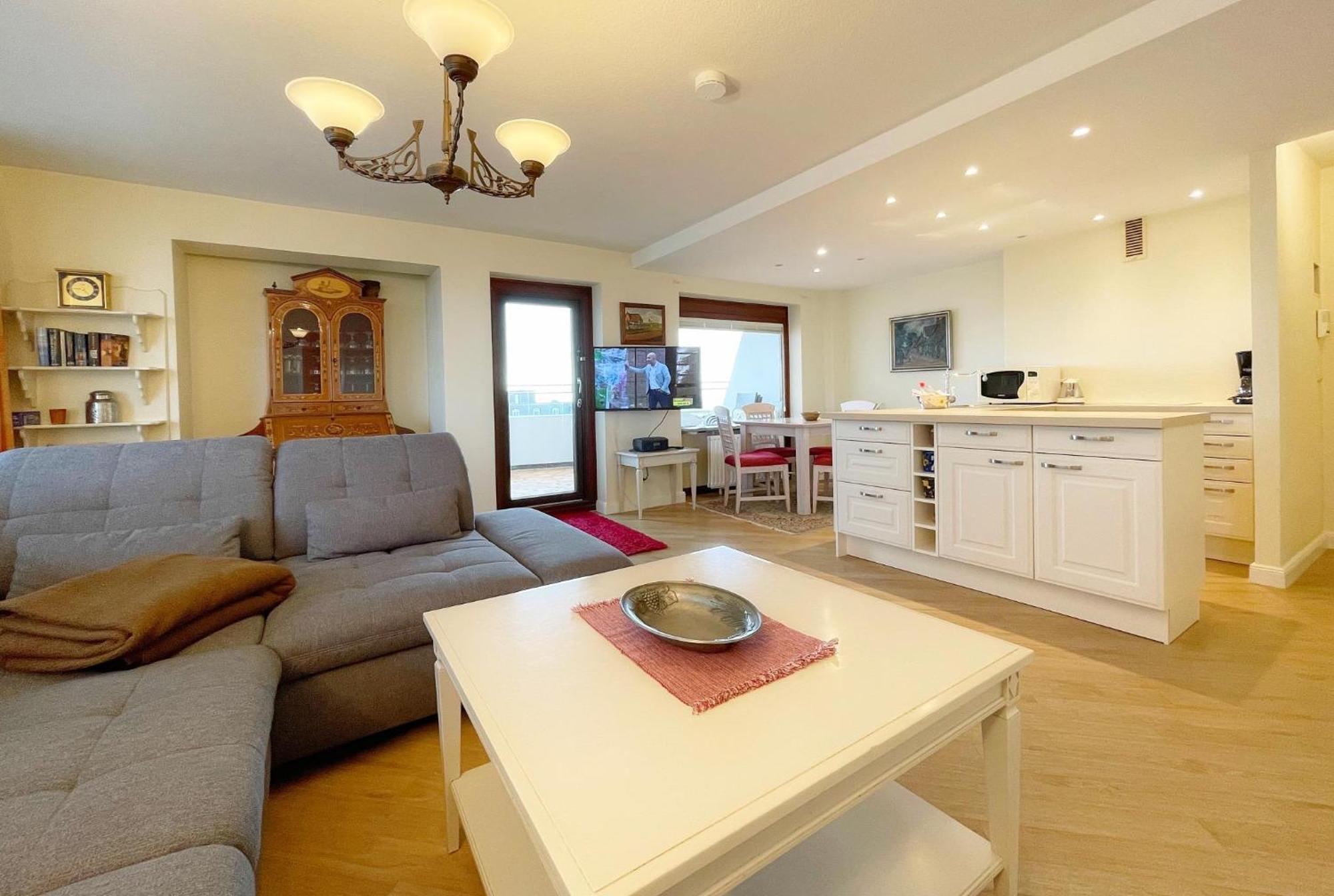 Haus Metropol App 108 mit Meerblick und Cityblick 3 Balkone Westerland Exterior foto